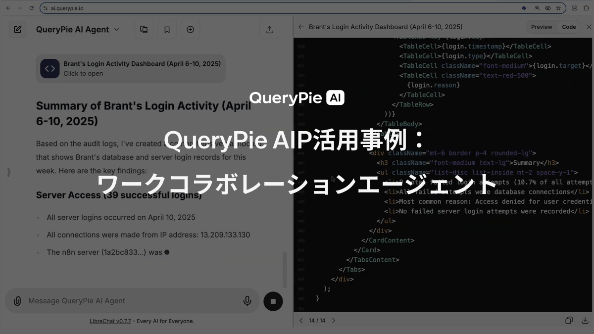 AIP活用事例：ワークコラボレーションエージェント