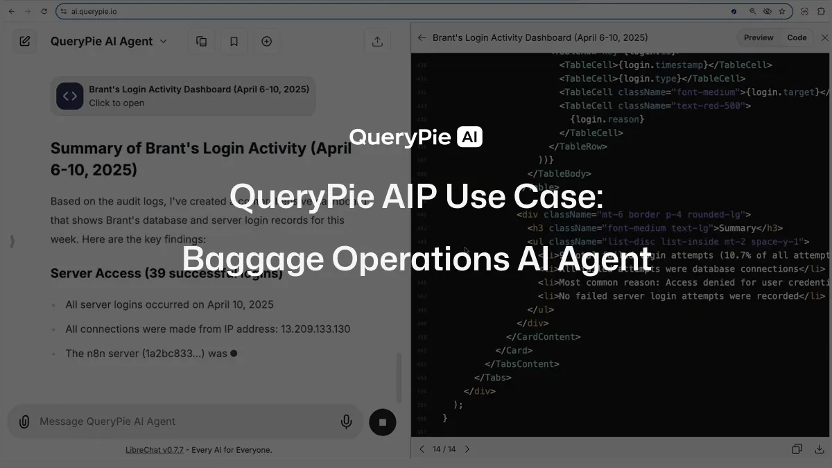 AIP Use Case: Baggage Operations AI Agent