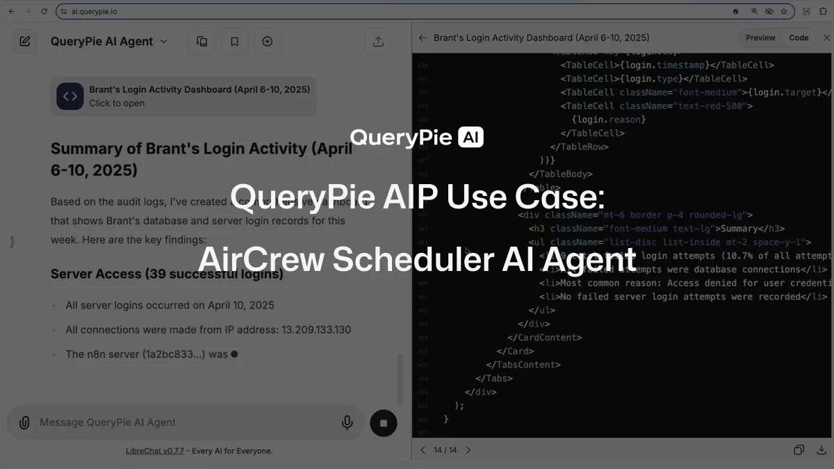 AIP Use Case: AirCrew Scheduler AI Agent