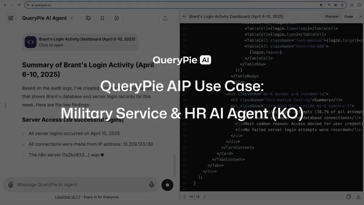 AIP Use Case: Military Service & HR AI Agent