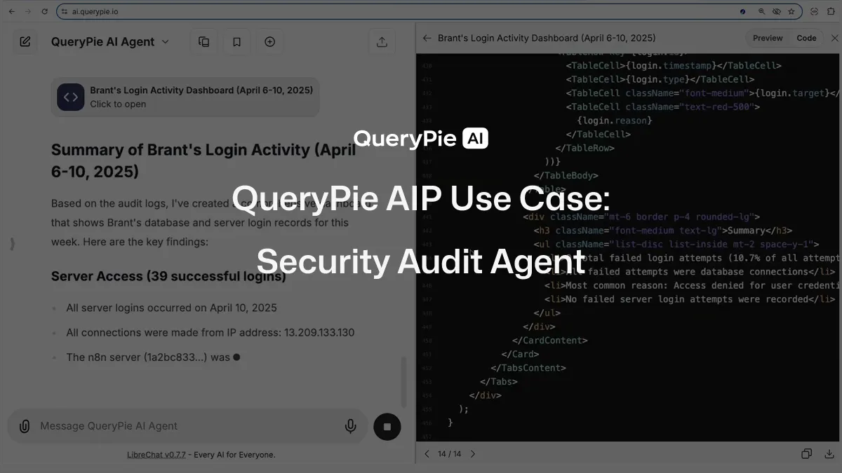 AIP Use Case: Security Audit Agent