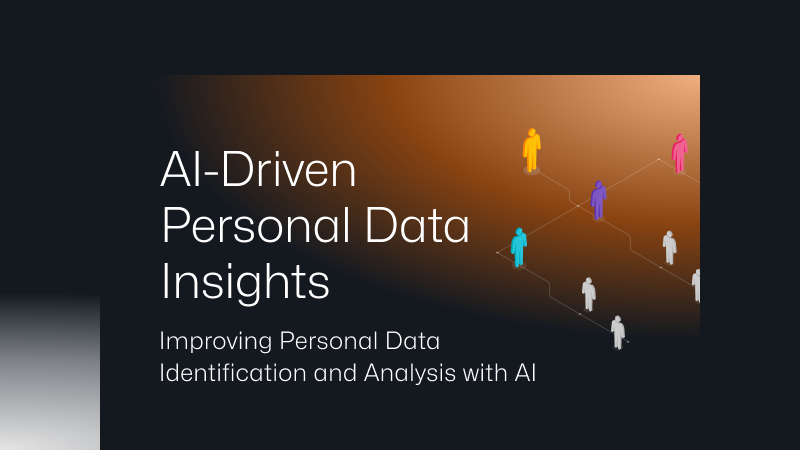 AI による個人情報の識別と分析改善